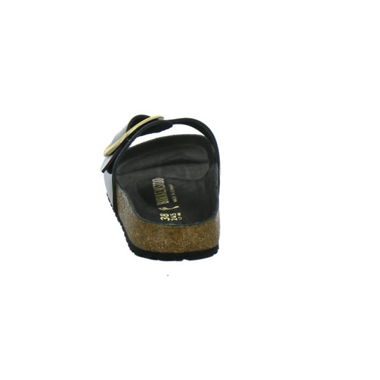 Birkenstock Madrid BB Pantoletten Schwarz - 360° Ansicht
