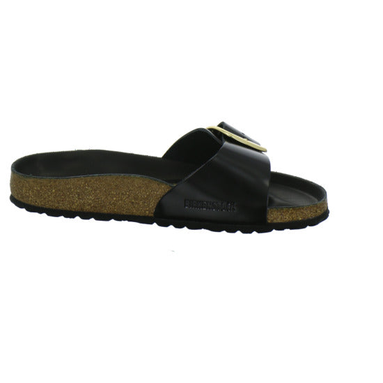 Birkenstock Madrid BB Pantoletten Schwarz - 360° Ansicht