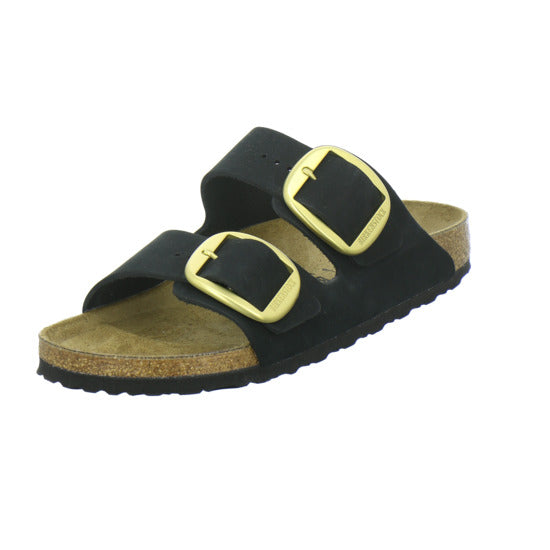 Birkenstock Arizona BB Pantoletten Schwarz - 360° Ansicht