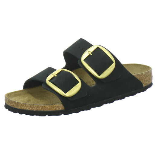 Birkenstock Arizona BB Pantoletten Schwarz - 360° Ansicht