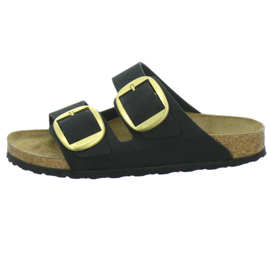 Birkenstock Arizona BB Pantoletten Schwarz - 360° Ansicht