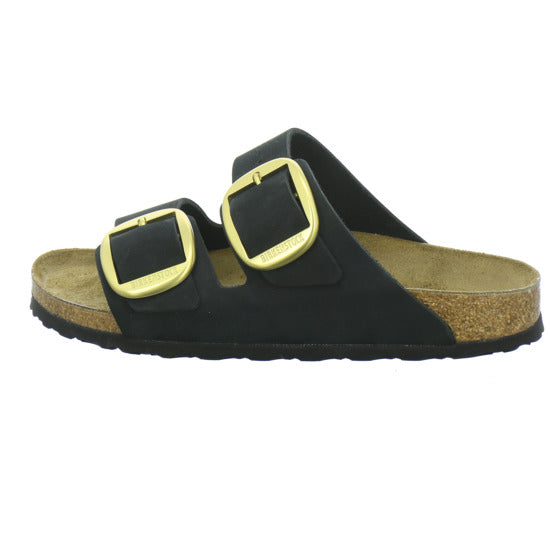 Birkenstock Arizona BB Pantoletten Schwarz - 360° Ansicht