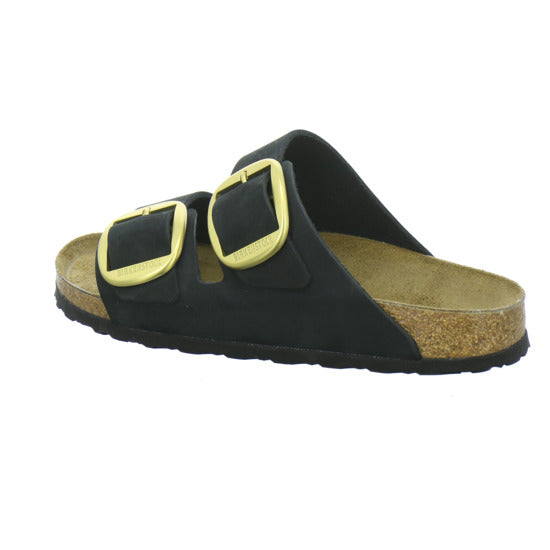 Birkenstock Arizona BB Pantoletten Schwarz - 360° Ansicht