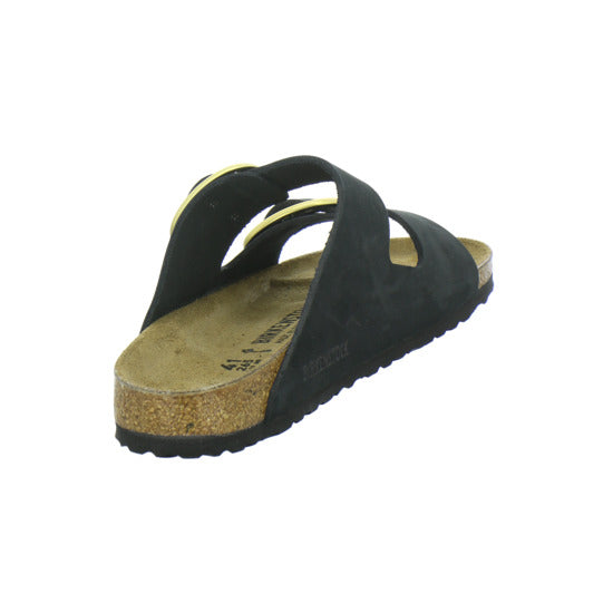 Birkenstock Arizona BB Pantoletten Schwarz - 360° Ansicht