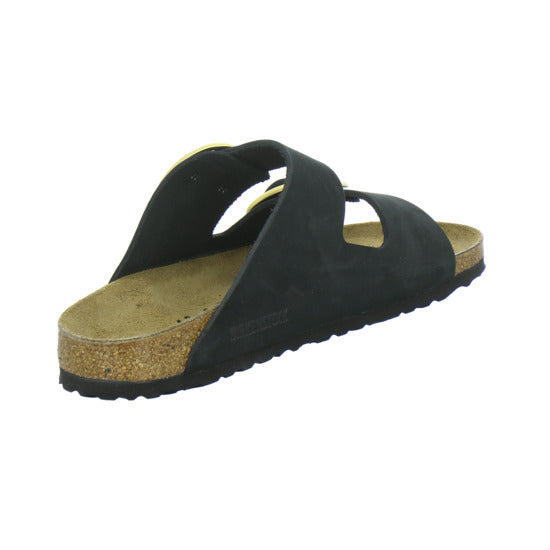 Birkenstock Arizona BB Pantoletten Schwarz - 360° Ansicht
