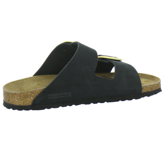 Birkenstock Arizona BB Pantoletten Schwarz - 360° Ansicht