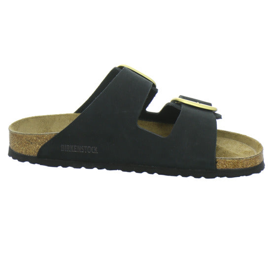Birkenstock Arizona BB Pantoletten Schwarz - 360° Ansicht