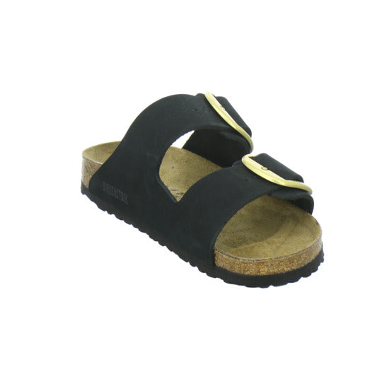 Birkenstock Arizona BB Pantoletten Schwarz - 360° Ansicht