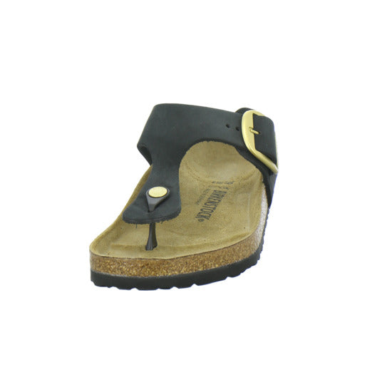 Birkenstock Gizeh BB Pantoletten Schwarz - 360° Ansicht
