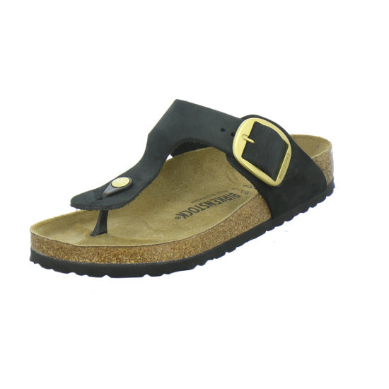 Birkenstock Gizeh BB Pantoletten Schwarz - 360° Ansicht