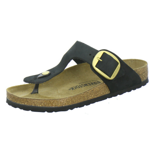 Birkenstock Gizeh BB Pantoletten Schwarz - 360° Ansicht