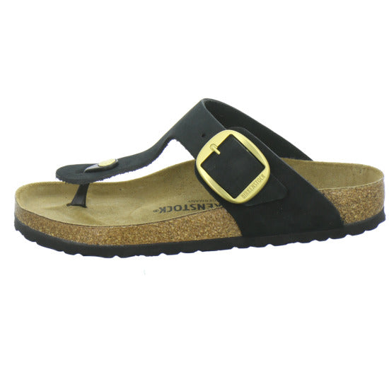 Birkenstock Gizeh BB Pantoletten Schwarz - 360° Ansicht