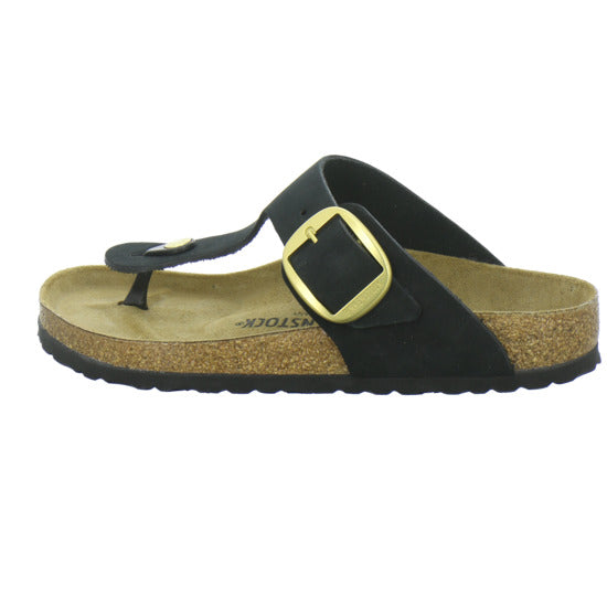 Birkenstock Gizeh BB Pantoletten Schwarz - 360° Ansicht