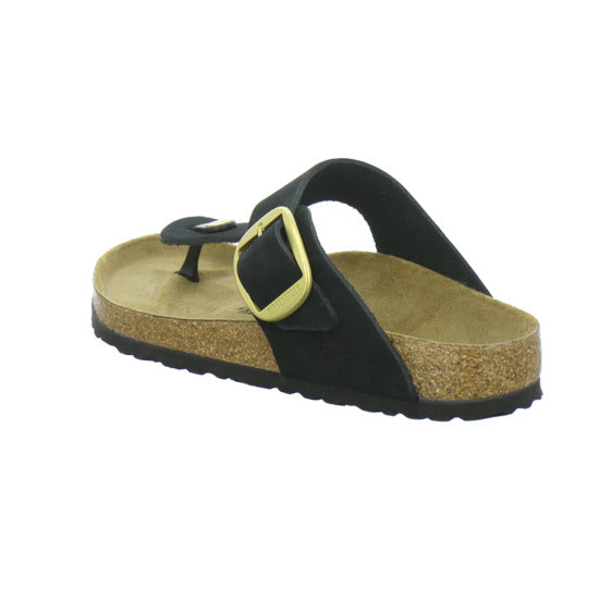 Birkenstock Gizeh BB Pantoletten Schwarz - 360° Ansicht