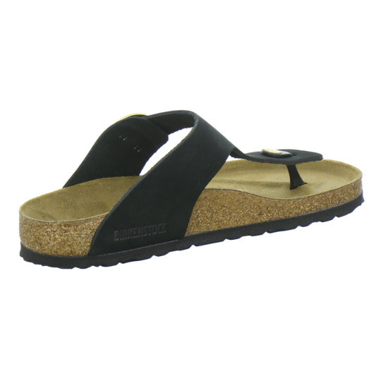 Birkenstock Gizeh BB Pantoletten Schwarz - 360° Ansicht