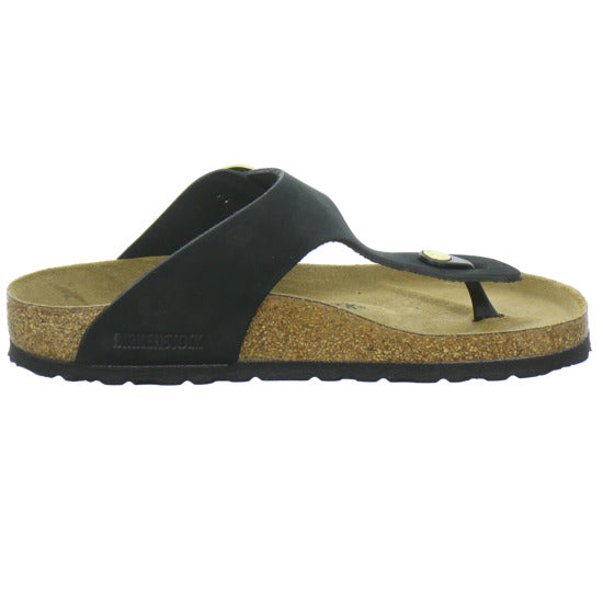 Birkenstock Gizeh BB Pantoletten Schwarz - 360° Ansicht