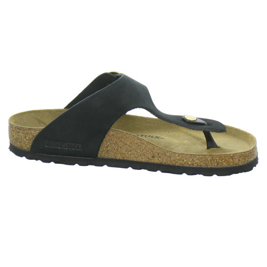 Birkenstock Gizeh BB Pantoletten Schwarz - 360° Ansicht