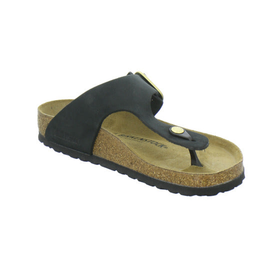 Birkenstock Gizeh BB Pantoletten Schwarz - 360° Ansicht