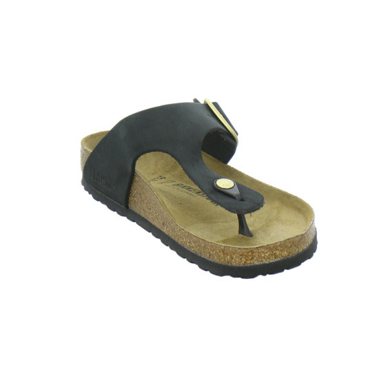 Birkenstock Gizeh BB Pantoletten Schwarz - 360° Ansicht