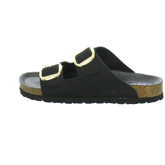 Planet Footwear GmbH Pantoletten Schwarz - 360° Ansicht