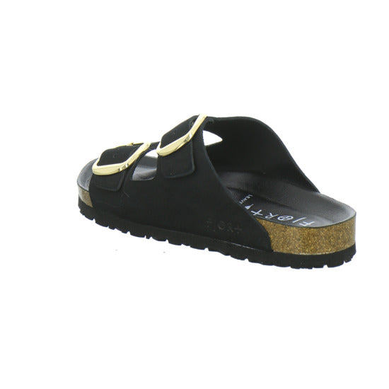 Planet Footwear GmbH Pantoletten Schwarz - 360° Ansicht