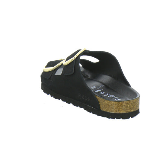 Planet Footwear GmbH Pantoletten Schwarz - 360° Ansicht