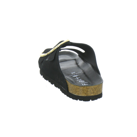 Planet Footwear GmbH Pantoletten Schwarz - 360° Ansicht