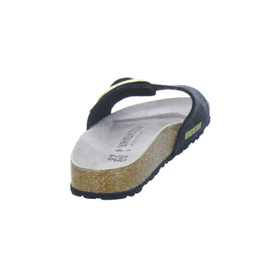 Birkenstock Pantoletten Damen Madrid Big Buckle Schwarz