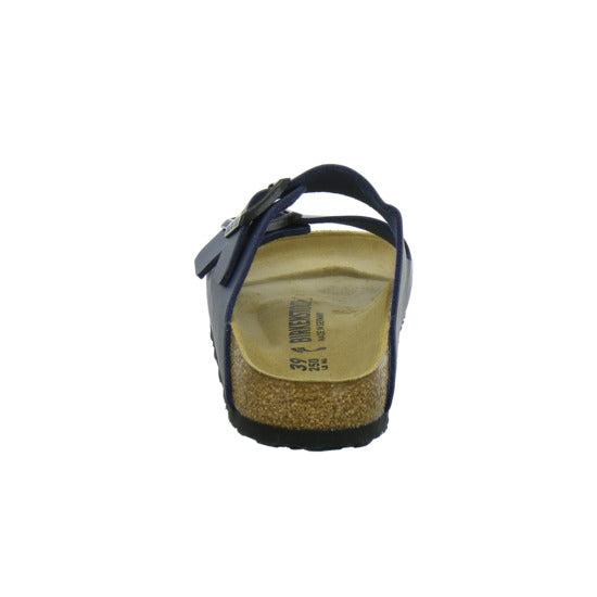 Birkenstock Arizona Pantoletten Dunkelblau - 360° Ansicht