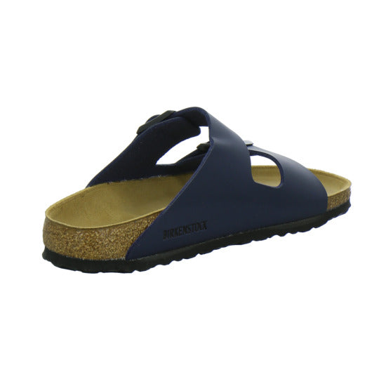 Birkenstock Arizona Pantoletten Dunkelblau - 360° Ansicht