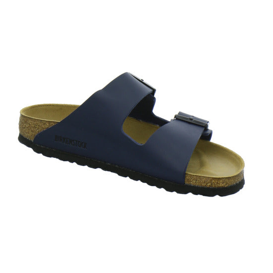 Birkenstock Arizona Pantoletten Dunkelblau - 360° Ansicht
