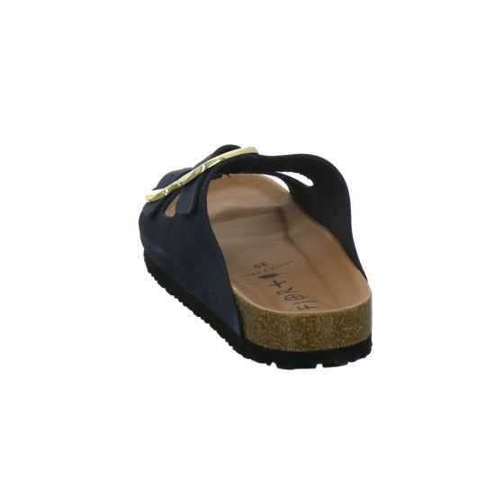 Planet Footwear GmbH Pantoletten Dunkelblau - 360° Ansicht
