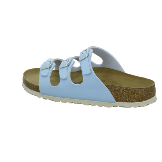Birkenstock Florida Pantoletten Hellblau