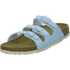Birkenstock Florida Pantoletten Hellblau