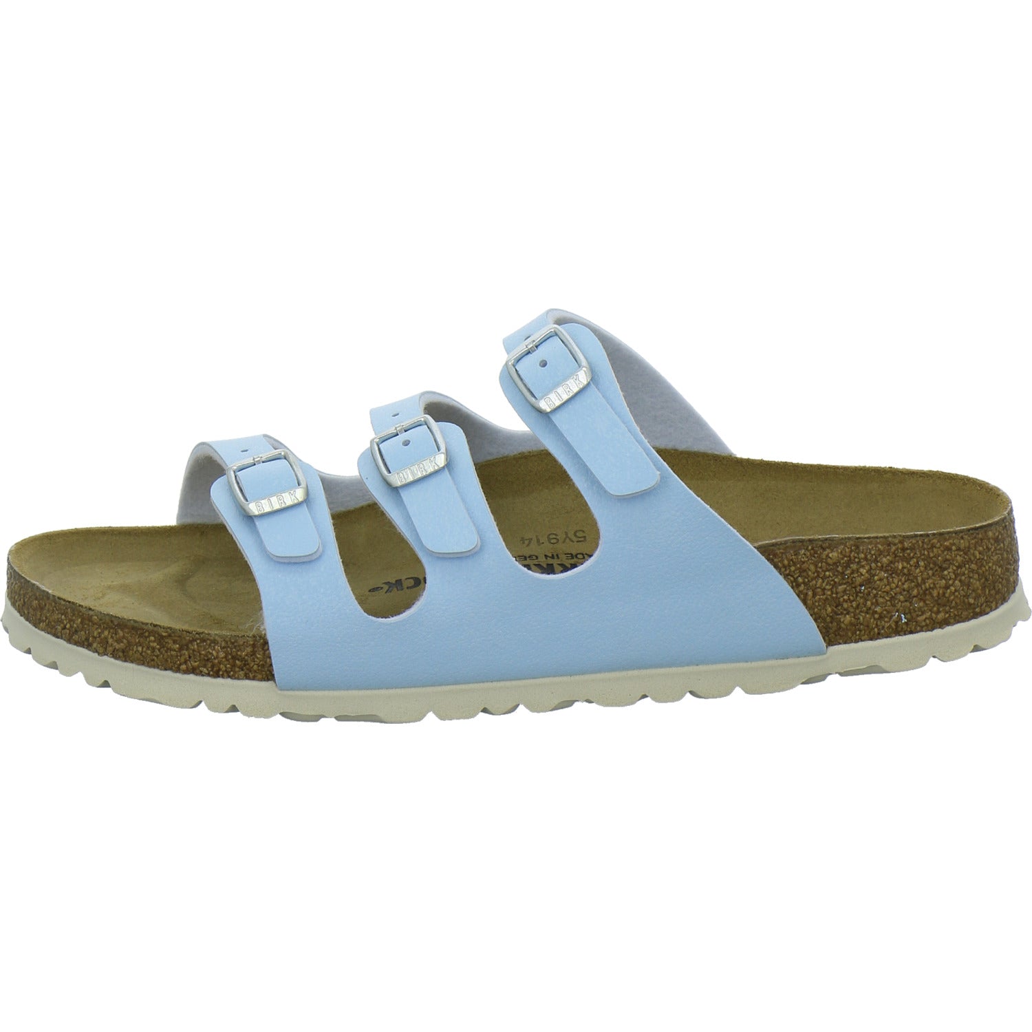 Birkenstock Florida Pantoletten Hellblau