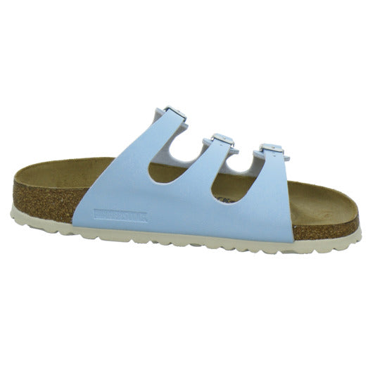 Birkenstock Florida Pantoletten Hellblau