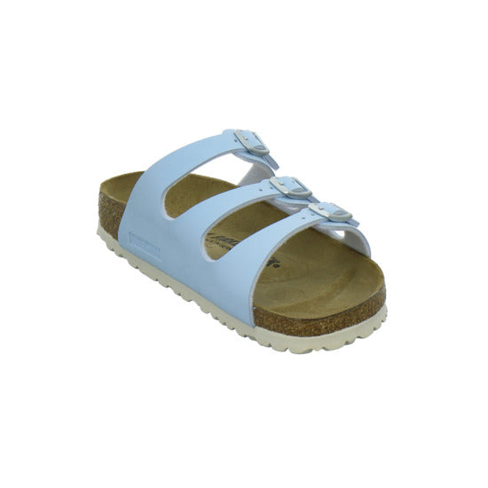 Birkenstock Florida Pantoletten Hellblau