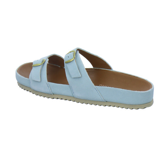 Verbenas Pantoletten Damen Hellblau