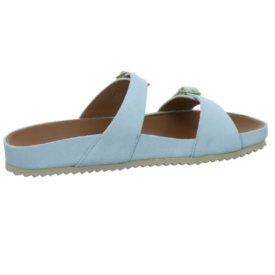 Verbenas Pantoletten Damen Hellblau