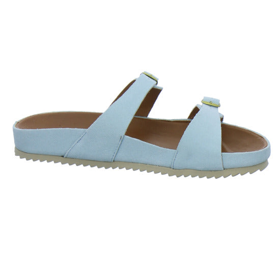 Verbenas Pantoletten Damen Hellblau