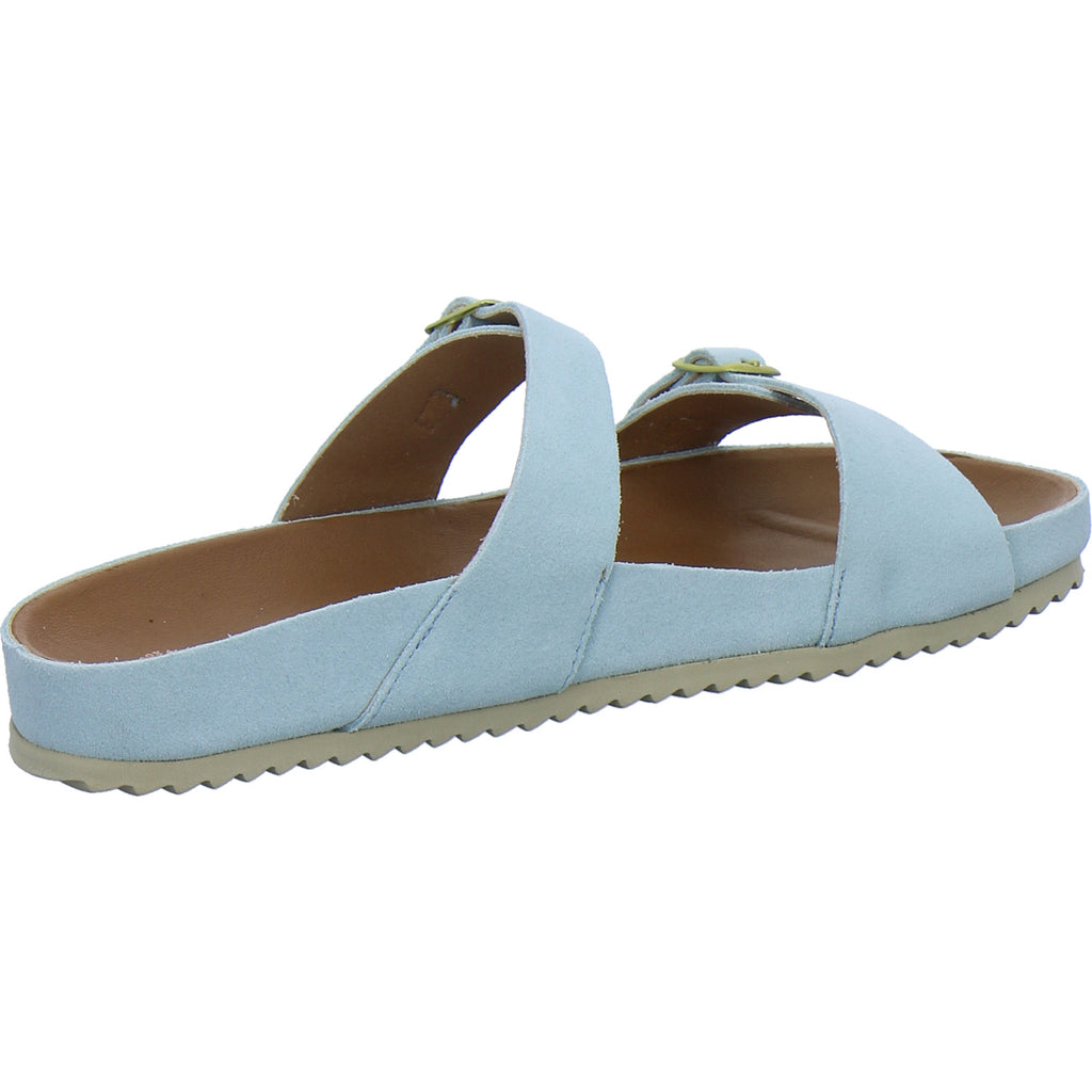 Verbenas Pantoletten Damen Hellblau