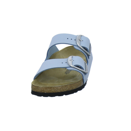 Birkenstock Pantoletten Damen Arizona Big Buckle Hellblau