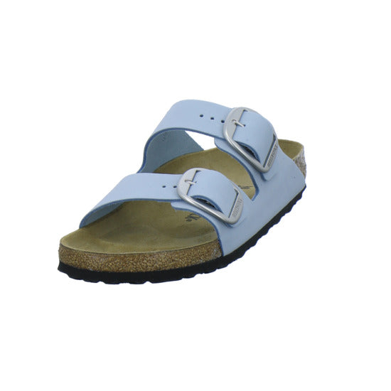 Birkenstock Pantoletten Damen Arizona Big Buckle Hellblau