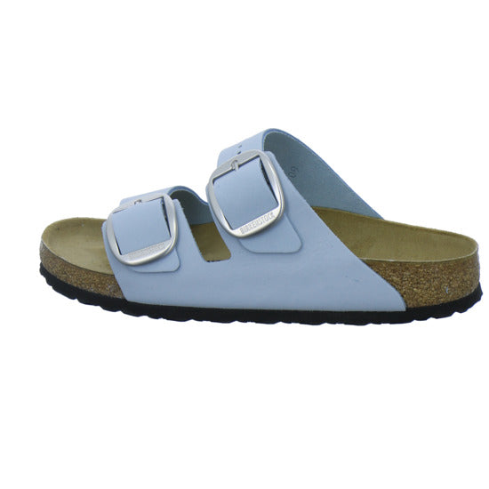 Birkenstock Pantoletten Damen Arizona Big Buckle Hellblau