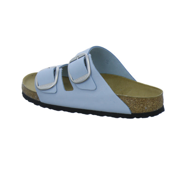 Birkenstock Pantoletten Damen Arizona Big Buckle Hellblau