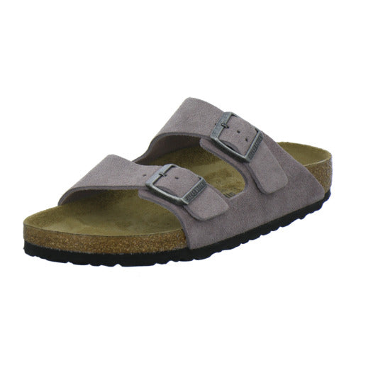 Birkenstock Arizona Pantoletten Flieder - 360° Ansicht