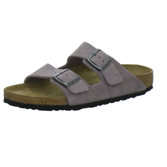 Birkenstock Arizona Pantoletten Flieder - 360° Ansicht