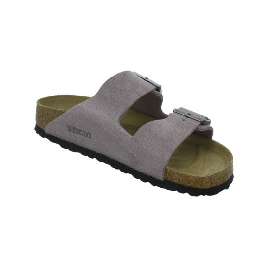 Birkenstock Arizona Pantoletten Flieder - 360° Ansicht