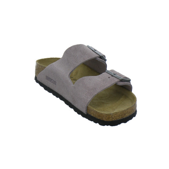 Birkenstock Arizona Pantoletten Flieder - 360° Ansicht