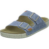 Fusion Pantoletten Damen Denim